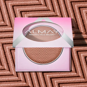 Almay close-up of finely milled powder texture for smooth blending