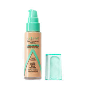 Almay foundation front bottle showing label and shade for easy selection