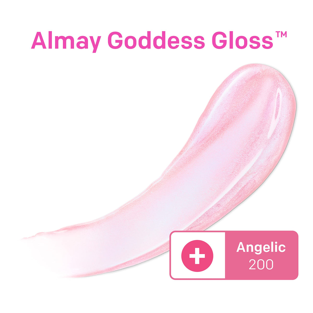 Almay open cap and wand illustrating easy, precise application