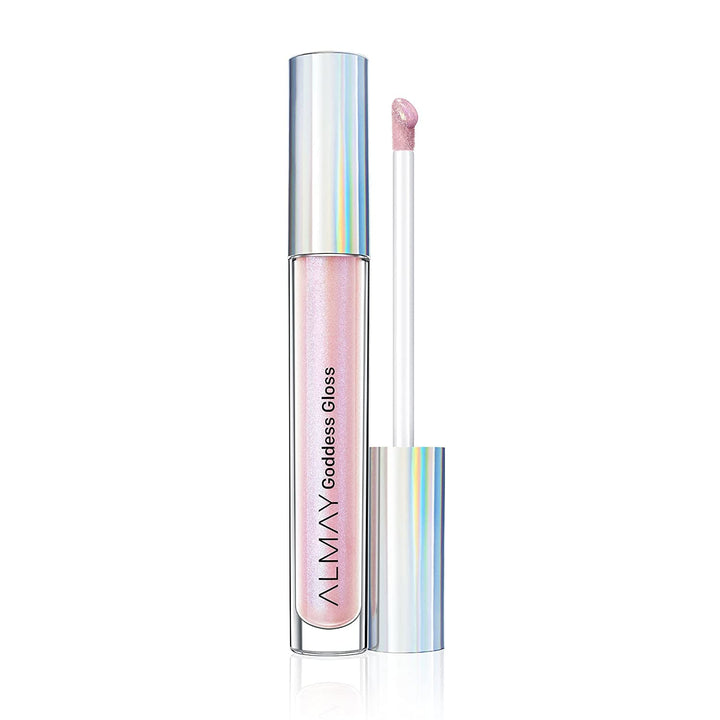 Almay Goddess Gloss front packaging showing 200 Angelic and benefits