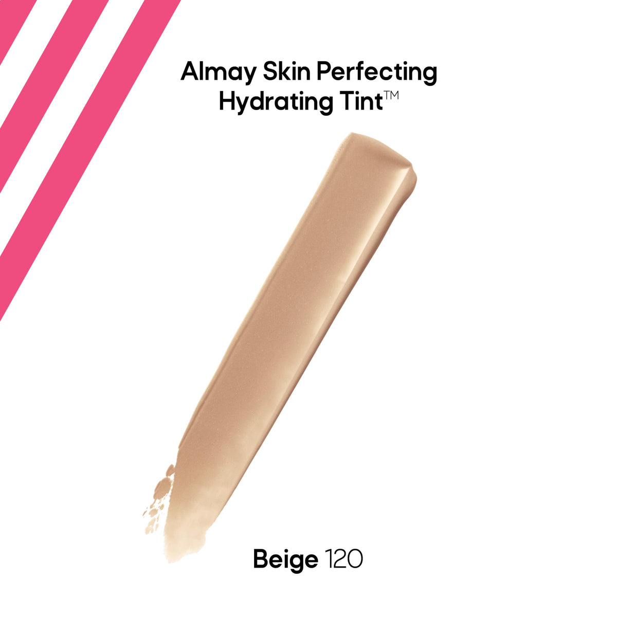 Almay texture close-up swirl highlights hydrating, lightweight finish