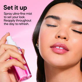 Almay on vanity in lifestyle setting showing daily routine benefit