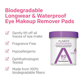 Almay pad closeup texture highlighting soft cushiony surface for gentle use