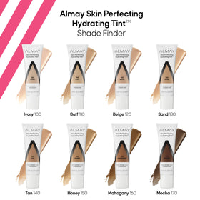 Almay product on bathroom vanity suggests everyday hydrating routine use