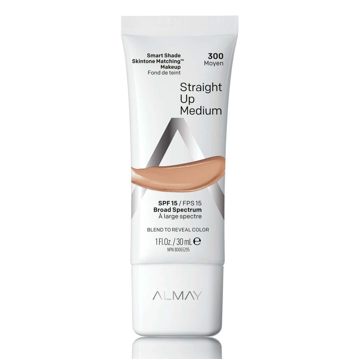 Almay Smart Shade front packaging showing bottle and labeling for easy identification and benefit