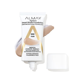 Almay Smart Shade front bottle showing label and 050 Fair for clear identification