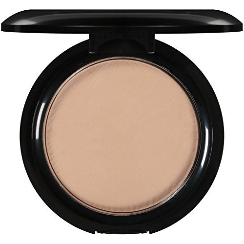 Almay powder texture swirled on skin demonstrating smooth mattifying finish