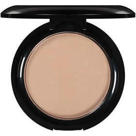 Almay powder texture swirled on skin demonstrating smooth mattifying finish