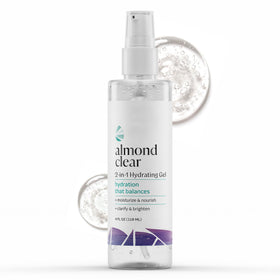 Almond Clear front packaging 4 oz shows product and label for clarity
