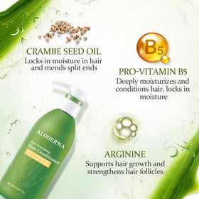 Aloderma aloe gel texture demonstrating fresh hydration
