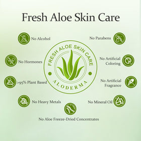 Aloderma scalp application demo showing targeted moisture and renewed comfort
