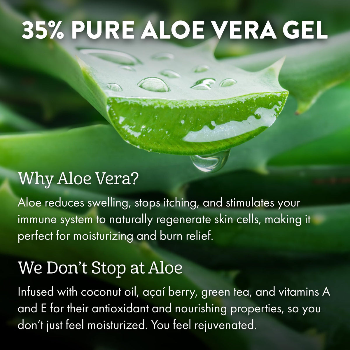 ALOE UP dispensing lotion from pump for quick non-greasy hydration