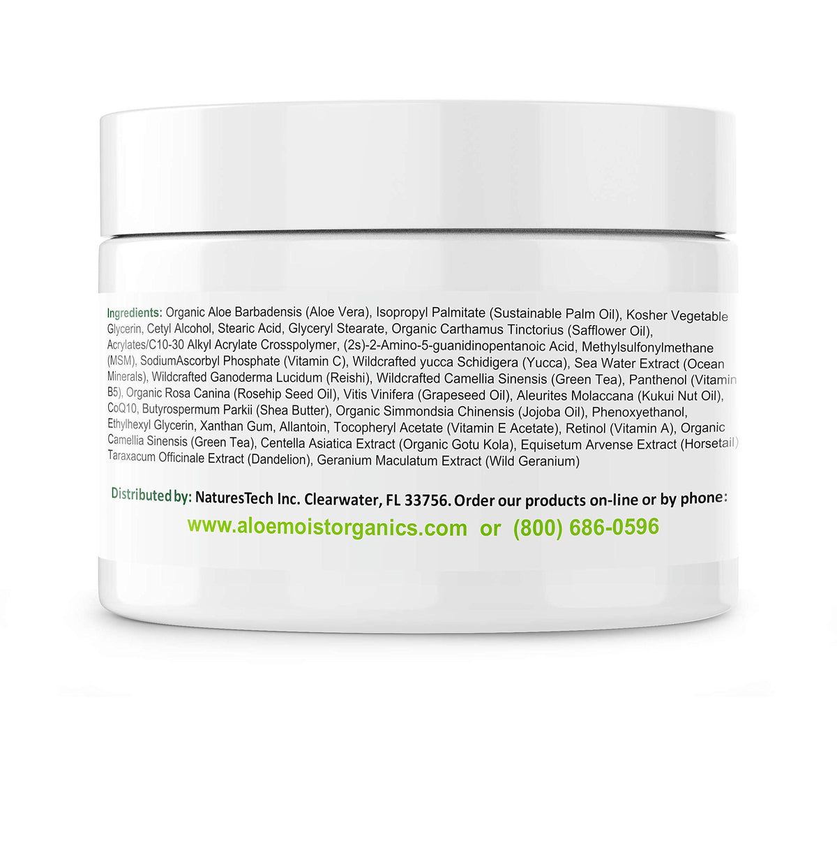 AloeMoist on nightstand suggesting bedtime use and overnight skin support