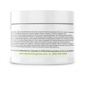 AloeMoist on nightstand suggesting bedtime use and overnight skin support