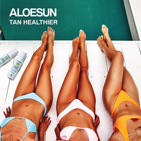 ALOESUN spray nozzle mist in action for even application benefit