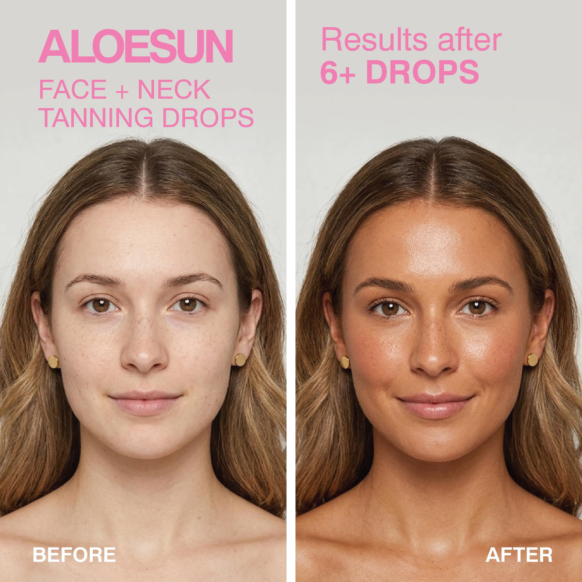 ALOESUN on a bathroom vanity with skincare showing seamless routine integration