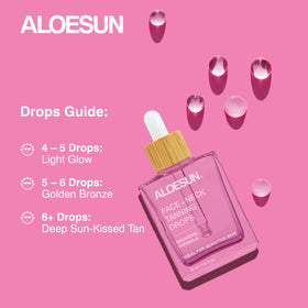 ALOESUN bottle in travel pouch emphasizing portable, carry-on friendly size