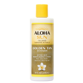Aloha Sun bottle front packaging showing label and size for quick ID