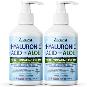 Alozera on bathroom counter staged for daily routine and quick use