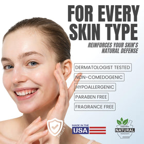 Alozera ingredients label showing hyaluronic acid and plant stem cells
