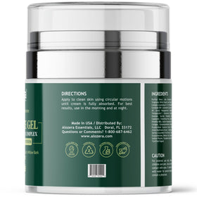 Alozera on bathroom counter in morning routine conveying convenient use