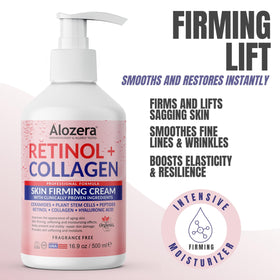 alozera pump close-up dispensing lotion illustrating easy controlled application