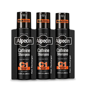 Alpecin C1 Black Edition front packaging showing label and benefits