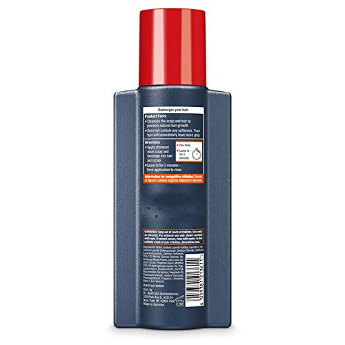 Pack of three Alpecin C1 bottles neatly arranged for value and convenience