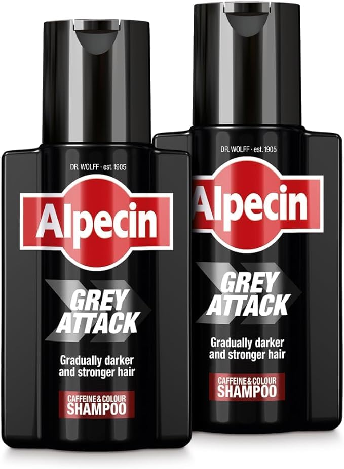 Alpecin bottle front packaging showing brand and product benefits