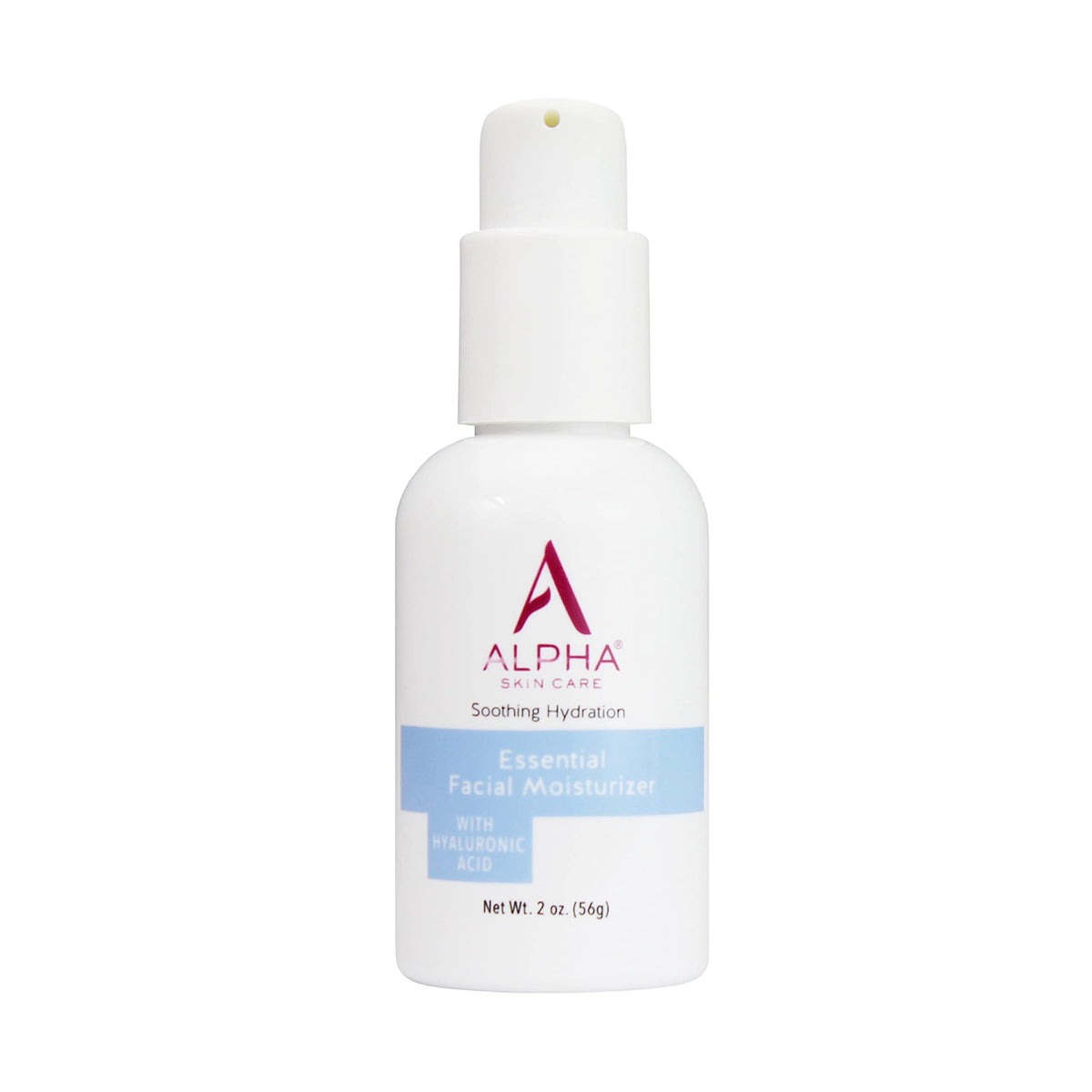 Alpha front jar showing label and 2 oz size, clear product identity and benefits