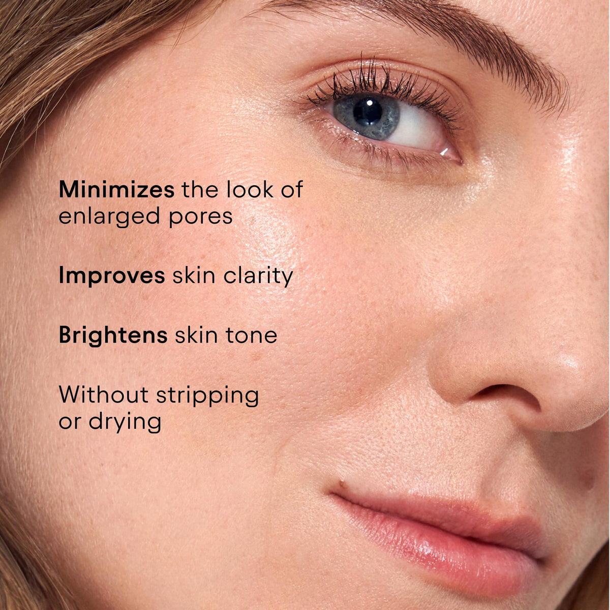 Alpyn label ingredient list focus highlighting BHA, borage, tremella and vitamin C