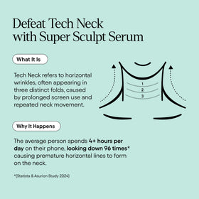 Before and after focus on skin texture showing Alpyn visible smoothing benefits