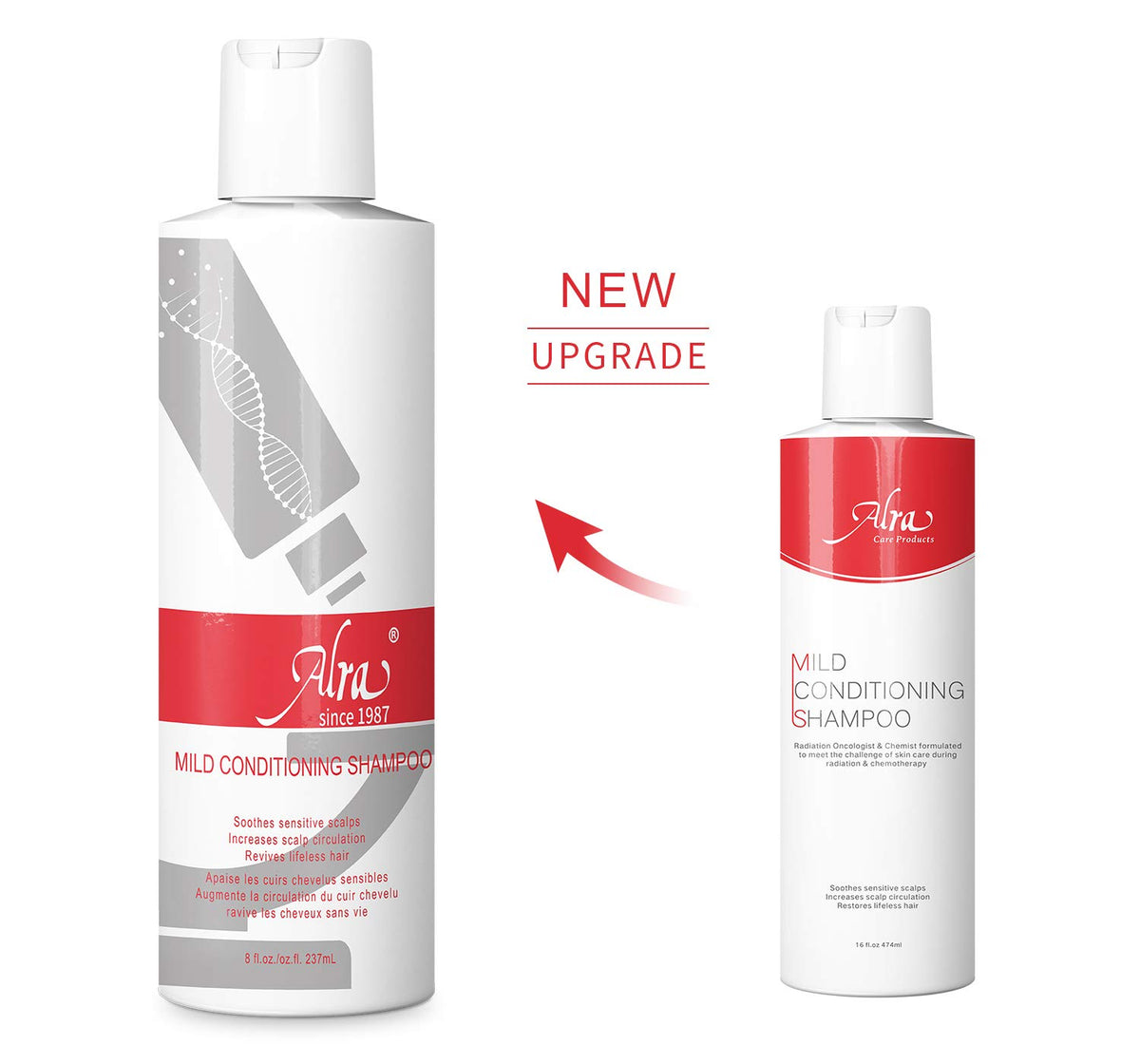 Alra creamy shampoo texture close-up highlighting moisturizing feel
