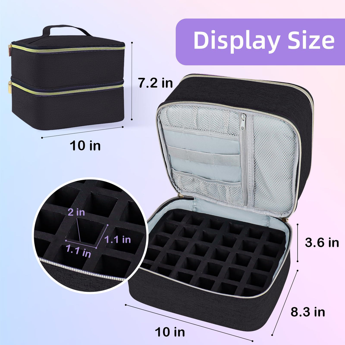 ALSLEA lifestyle shot of portable bag carried to an appointment for convenience