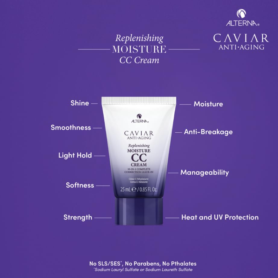Alterna CC Cream pump dispensing product for quick, multi-benefit styling