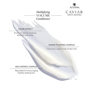 Alterna open bottle showing conditioner consistency and nourishing ingredients benefit