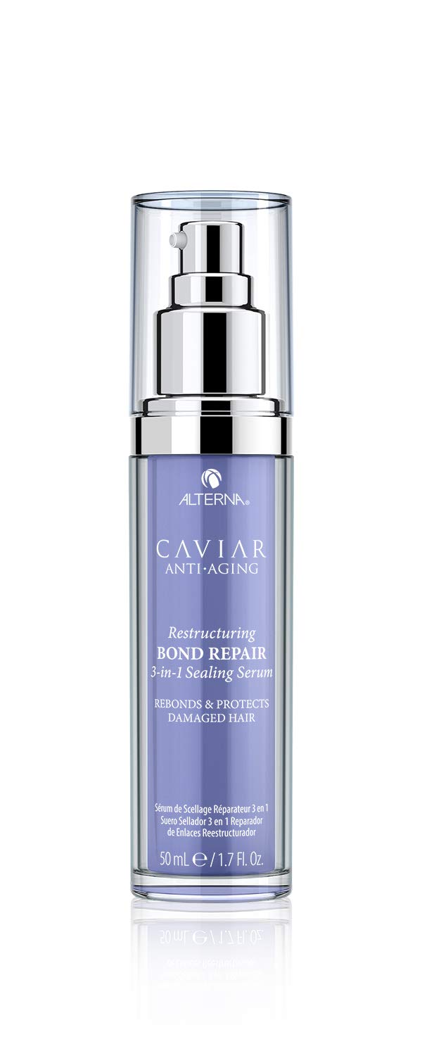 Alterna front packaging showing bottle and branding for a luxe repair serum