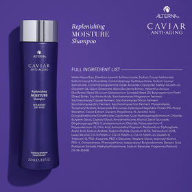 Alterna caviar mini bottle in hand demonstrating travel-size convenience benefit