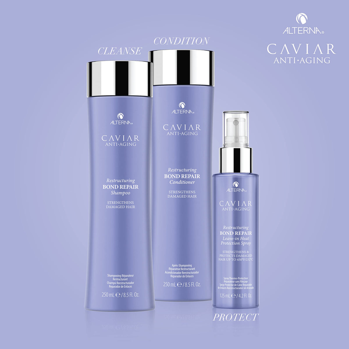 Alterna close-up of product texture highlighting lightweight finish