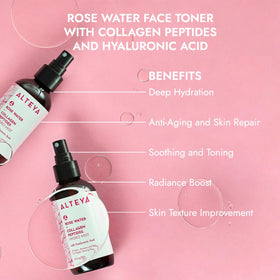 Alteya Organics clear droplet showing hyaluronic texture and hydration