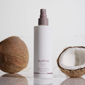 ALURAM close-up of product droplet highlighting lightweight hydrating texture