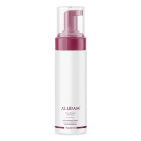 ALURAM front packaging showing lightweight volumizing foam and size