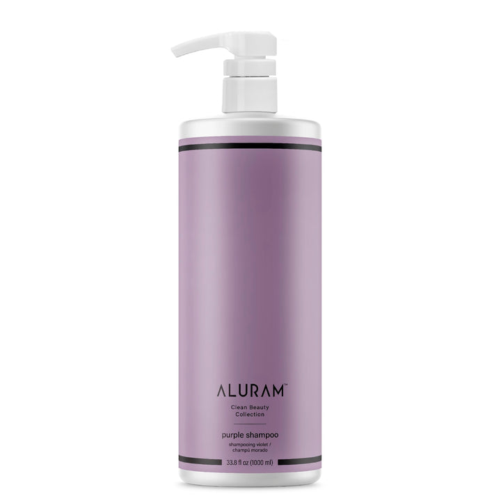 ALURAM front bottle view showing product and hydration benefit
