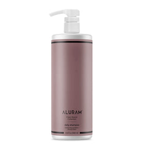 ALURAM front bottle view showing brand and hydration benefit