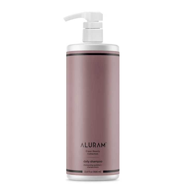 ALURAM front bottle view showing brand and hydration benefit