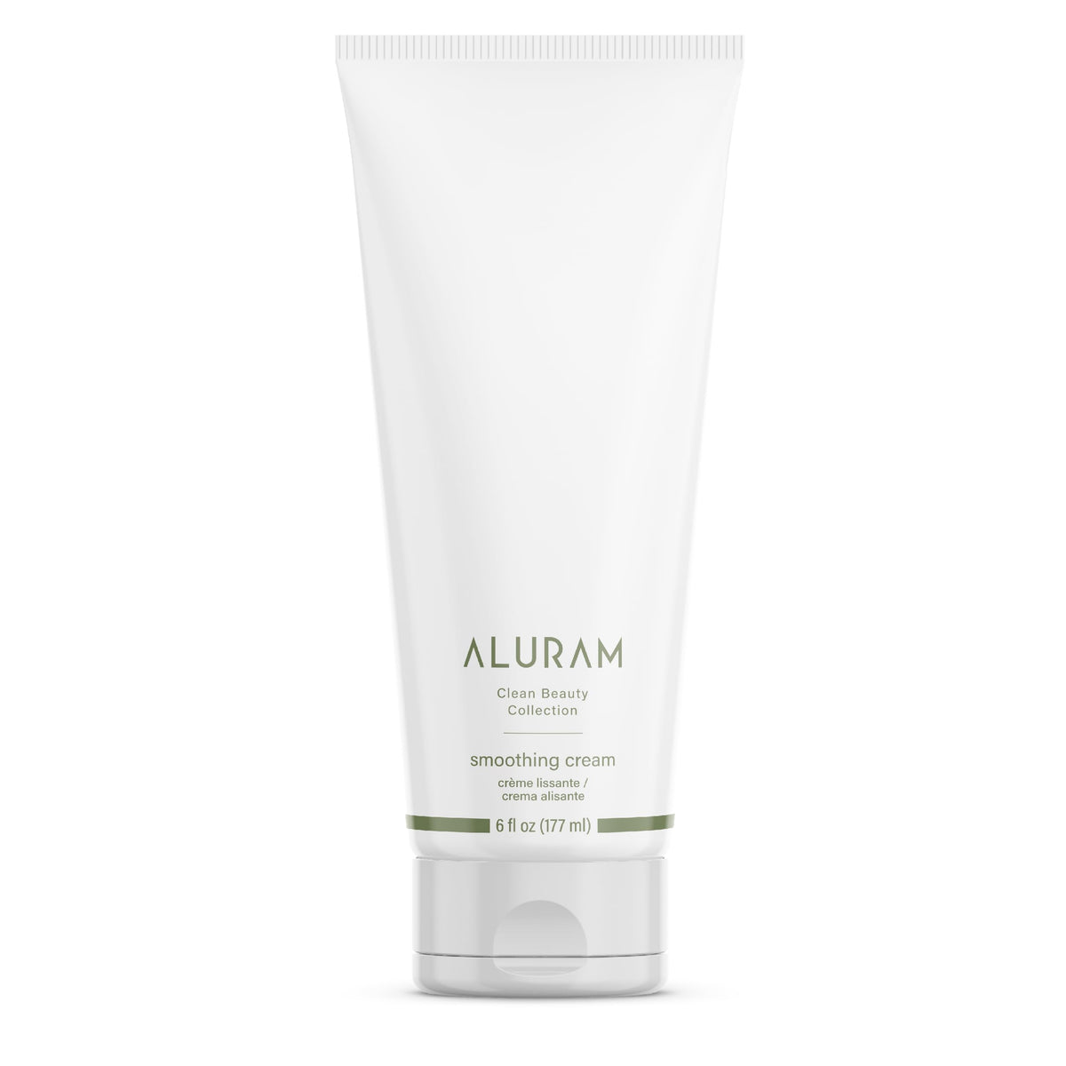 ALURAM cream texture close-up highlighting lightweight, smooth consistency