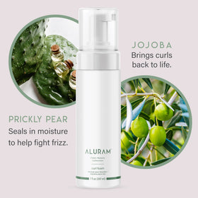 ALURAM coconut water ingredient close-up highlighting hydration benefit