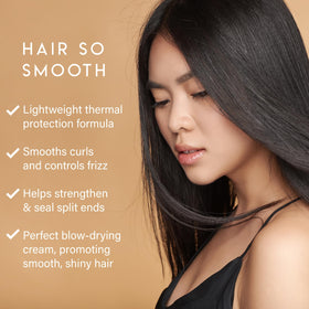 ALURAM cream dispensed in hand demonstrating easy application and non-greasy feel