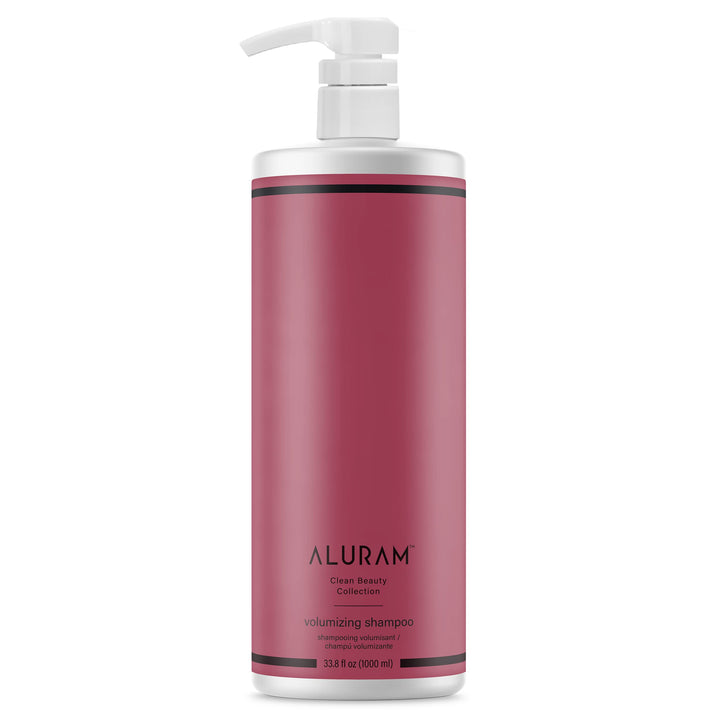 ALURAM front bottle 33.8 fl oz showing packaging and volume benefit