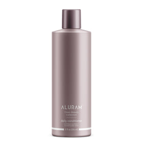 ALURAM front bottle view showing product branding and hydration benefits